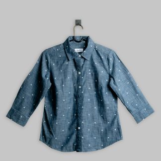 7Rl4Ly Men's Long Sleeve Oxford Shirt — Regular Fit Button-Down