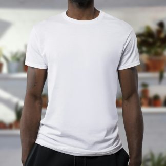 7Rl4Ly Men's Classic Crew Neck T-Shirt — Soft Cotton Everyday Tee